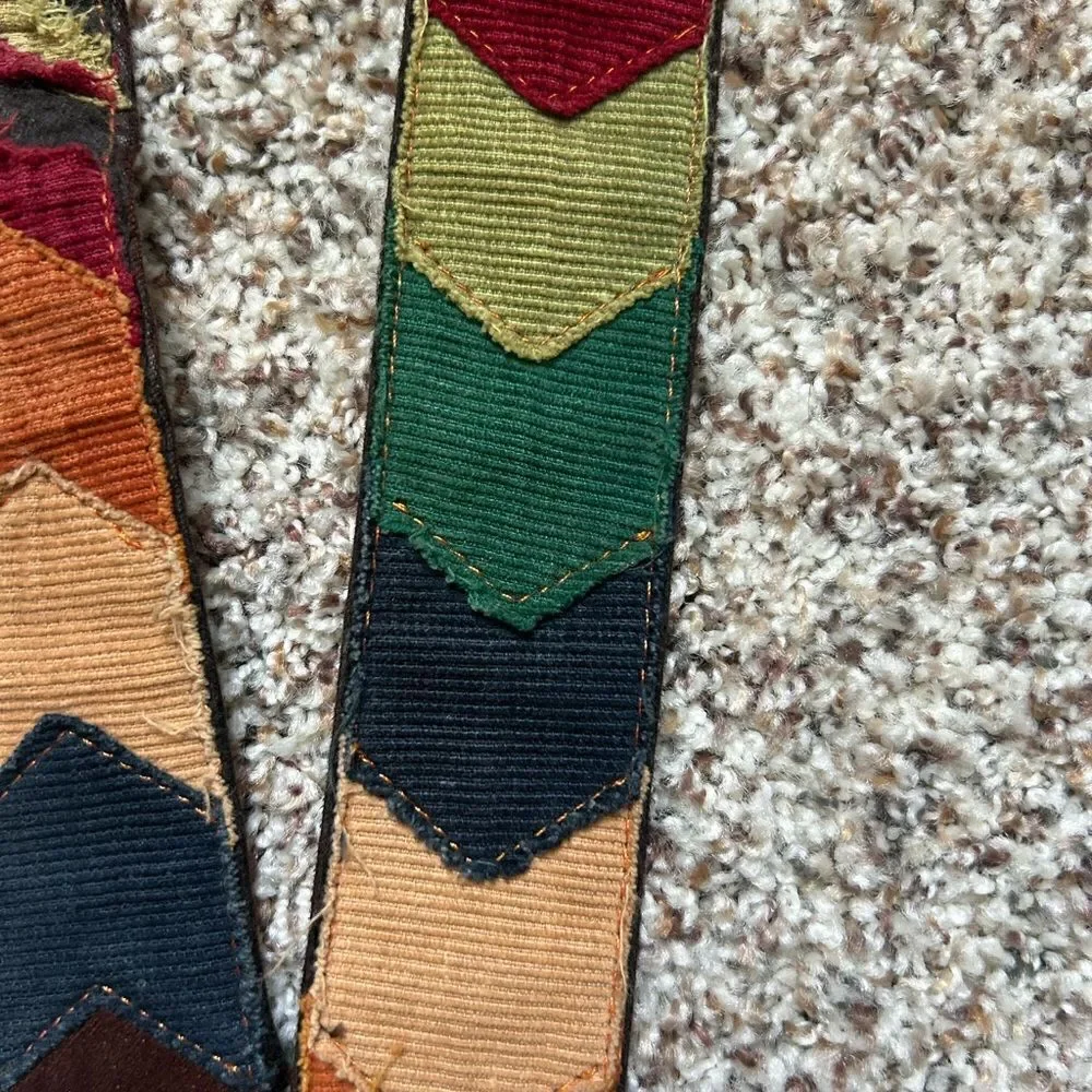 Women’s Multicolor Tapestry Vintage Boho Belt 40 inches